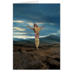 Native American Scene Card