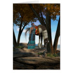 Native American Scene Card