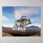 Native American Scenes Poster posters