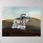 Native American Scenes Poster posters