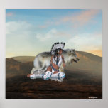 Native American Scenes Poster posters