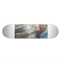 Native American Skate Board Deck