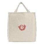 Native American Spinning Lizard Design 3 embroidered bags