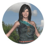 Native American Sticker