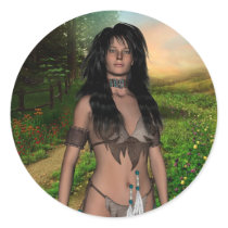 Native American Sticker
