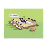 Native American Thanksgiving Greeting Card postcards