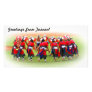 Native Indigenous Dancers in Taiwan Personalized Photo Card