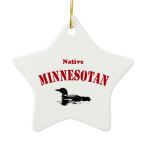 Native Minnesotan Ornament