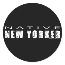 Native New Yorker Stickers