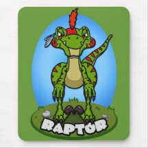 Native Raptor Mouse Pad