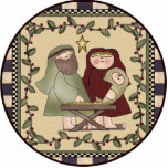 Nativitiy Scene Ornament Acrylic Cut Outs