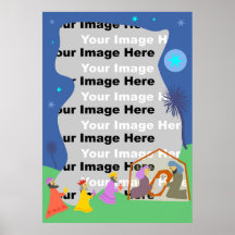Nativity Border Print