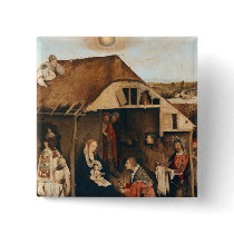 Nativity Pinback Button