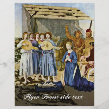 Nativity By Piero Della Francesca (Best Quality) Flyers