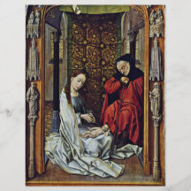Nativity By Weyden Rogier Van Der (Best Quality) Flyers