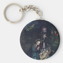 Nativity (Holy Night Christmas) By Cranach D. Ä. L Key Chains