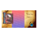 NATIVITY PARCHMENT Blue Sapphire Monogram