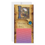 NATIVITY PARCHMENT Blue Sapphire Monogram
