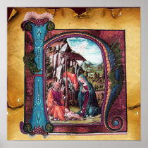 NATIVITY PARCHMENT MONOGRAM