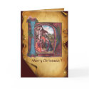 NATIVITY PARCHMENT Monogram cards