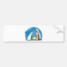 Nativity Scene Bumper Sticker
