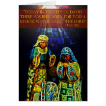 Nativity Scene Card