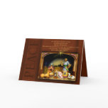 Nativity Scene Christian Christmas... - Customised cards