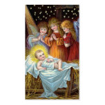 "Nativity Scene" Christmas business cards