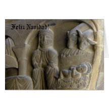 Nativity Scene Christmas Card