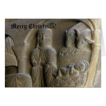 Nativity Scene Christmas Card
