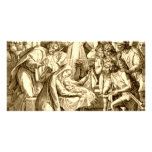 Nativity Scene Gifts for Christmas Custom Photo Card