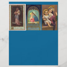 Nativity Scenes & Santa Custom Flyer