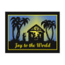 Nativity Silhouette Joy to the World Post Card