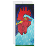 Natley's Rooster by Piliero rack cards