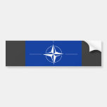 Nato Flag Bumper Sticker