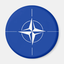 Nato Flag Refrigerator Magnets