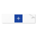 Nato High quality Flag Bumper Stickers
