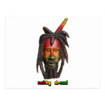 Natty Dread Rastaman With Dreadlocks Post Cards