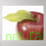 Natural Apple Posters