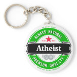 Natural Atheist keychains