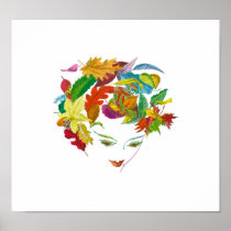 Natural Beauty ~ Print / Poster Retro Abstract
