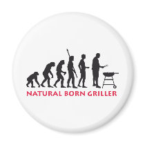 Natural Born Griller 2c Kühlschrankmagnete