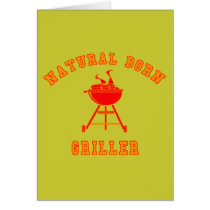 Natural Born Griller Products Greeting Card