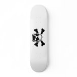 Natural Bulldog Skull Board Custom Skateboard