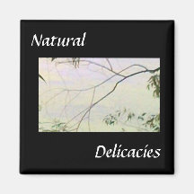 Natural Delicacies 12 Fridge Magnet