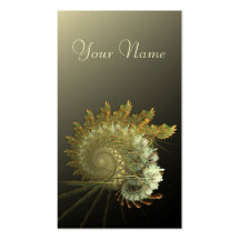 Natural Harvest Fractal Business Cards