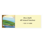 Natural Landscapes Profile Card Business Card Template