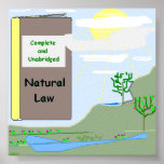 Natural Law Poster posters