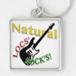 Natural LOCS' ROCK'S!™ Key Chains