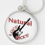 Natural LOCS' ROCK'S!™ Keychains